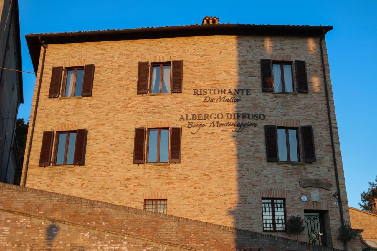Albergo Diffuso Borgo Montemaggiore Montemaggiore al Metauro Exterior photo